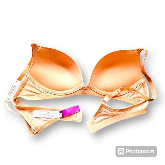 Brown Wireless Bra Size 36A by Adore Me New With Tag - Picture 8 of 9